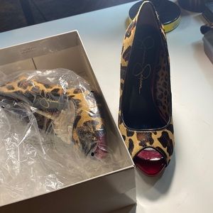 Brand new Leopard print heels!